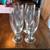 Contemporary Stemmed Tall Pilsner  Beer Glasses- Set of 4 1 thumbnail
