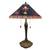 Beautiful Multi Color Tiffany Style Table Lamp - 24 Inches Tall 1 thumbnail
