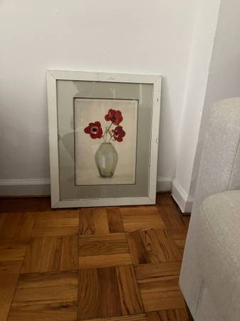 Moving Sale – A Beautiful Flower in Vase Wall Art 1