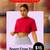 Well-in Vogue Women Loose Sport Crop Top T-Shirt 1 thumbnail