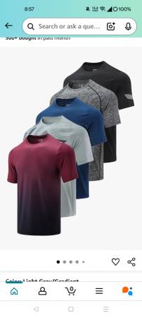 5 men's shirts 1