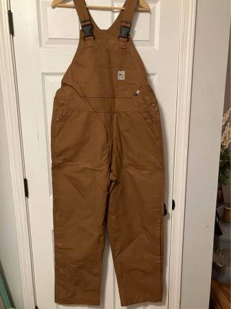 【USA-new】carhartt allinone fr2112 cat2新品 Carhartt Men's Cat 2 Flame Resistant 2112 Carpenter Work