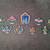 Astamangal set | Tashitage set | 8 auspicious symbol set | Wall hangin 5 thumbnail