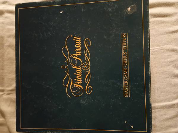 Trivial pursuit master game genius edition 1981 1