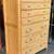 Oak 5 Drawer Highboy Dresser Chest of Drawers by BlackHawk 1 thumbnail