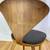 1960s Nuevo Satine Dining Chairs With Black Leather Seats - Set of 4 7 thumbnail