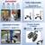 Economy KneeRover® Steerable Knee Scooter Black - Open Box 4 thumbnail