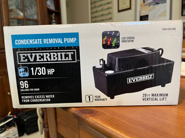 Water Pump - Everbuilt water collection/discharge 1