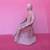 CLAY HAND MADE SCULPTURE THINKING MAN ON TREE STUMP MODERNIST 8" TALL 2 thumbnail