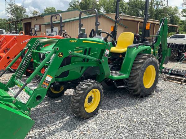 John Deere 3038e - 4x4 con cargador y retroexcavadora - $31,900 (Vincent)63440320109187120