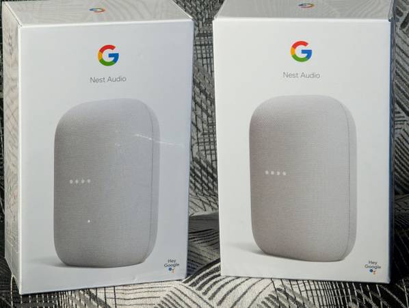 Google Nest Audio Smart Speakers 1