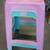 Colorful portable stackable square plastic stool 3 thumbnail