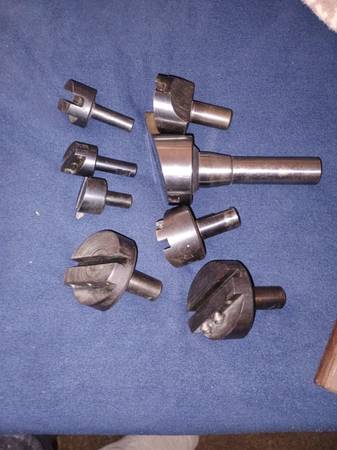 Machine milling bits 1