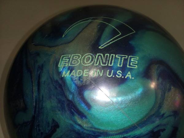 Ebonite USA Tornado 15LB Bowling Ball 1