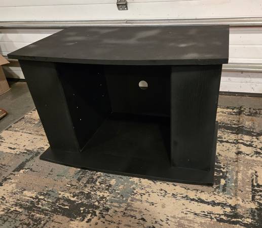 Black TV Stand 1