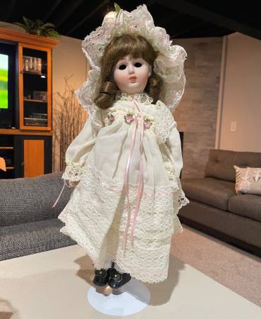 Vintage Porcelain Doll 1