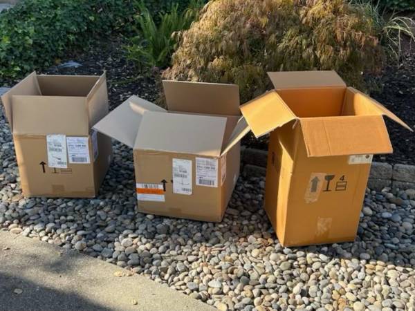 Free cardboard boxes 1