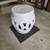 White Porcelain Double Ring Table or Garden Seat 15 thumbnail