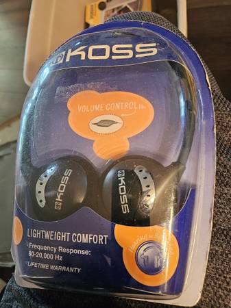 HEADPHONE KOSS STEREOPHONES NEW KTX6 NEW 1