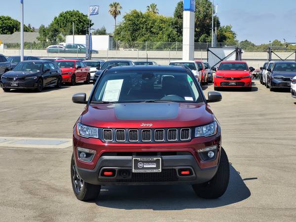 1 2021 Jeep Compass Trailhawk  (CLEAN CARFAX) Call Ali 408-644-7936 1