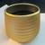 Small Gold Metal Planter 1 thumbnail