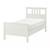 IKEA HEMNES Bed frame, white stain, Twin 1 thumbnail