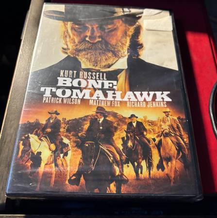 "Bone Tomahawk" New Dvd Patrick Wilson Kurt Russell Matt Fox 1