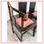 Custom Design Chinese Couple Tea Chairs + Nesting Table, Set 4 thumbnail