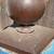 $125. Cement Pair Of Pillar/ Gatepost Caps With Ball Top. 11 1/2” Squa 3 thumbnail