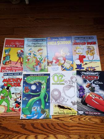 Lot of 8 Comic Book Day Comic Books 1