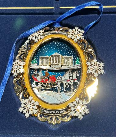 Vintage NOS Christmas 2004 White House Historical Association Ornament 1