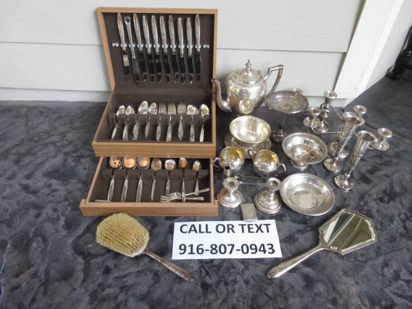 Looking for Old Silverware, Sterling Flatware, Silver Service, Coins 1