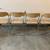 Mid Century MODERN Vintage Folding ITALIAN Chairs, 1970's, Set of 4 5 thumbnail