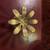 Hollywood Regency Gilded Metal Flower Petal Coffee Table Midcentury 3 thumbnail