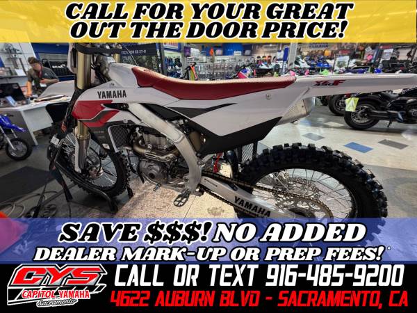 NEW 2026 Yamaha YZ450F 70th *CALL FOR GREAT OUT THE DOOR PRICE!*