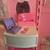 Vintage Barbie Folding Dollhouse Suitcase 1995 Mattel 3 thumbnail