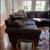 huge comfortable choc brown sectional / sofa / couch - available 8/24 2 thumbnail