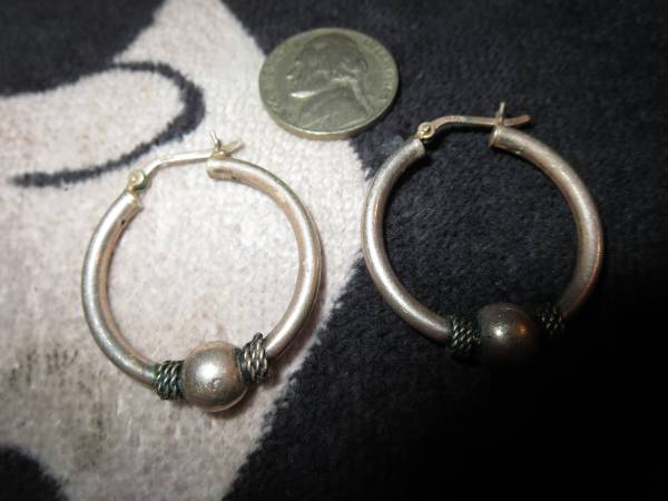 Silver Earings 1