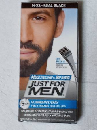 Just For Men mustache & beard 1