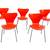 🔥 Set of 4 Christine Keeler Style Chairs – Mid-Century Modern Icon in 6 thumbnail