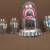 Three vintage 4 inch Coca Cola glasses and domed anniversary clock 1 thumbnail
