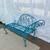 Gorgeous Rare Wrought Iron Patio Garden Chaise Settee Lounge Vintage 1 thumbnail