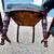 ANTIQUE 19TH CENTURY EDWARDIAN MAHOGANY DINING SIDE CHAIRS — SET OF 4 7 thumbnail