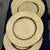 Five "Goldish" Dinner Plates Made in Turkey 2 thumbnail