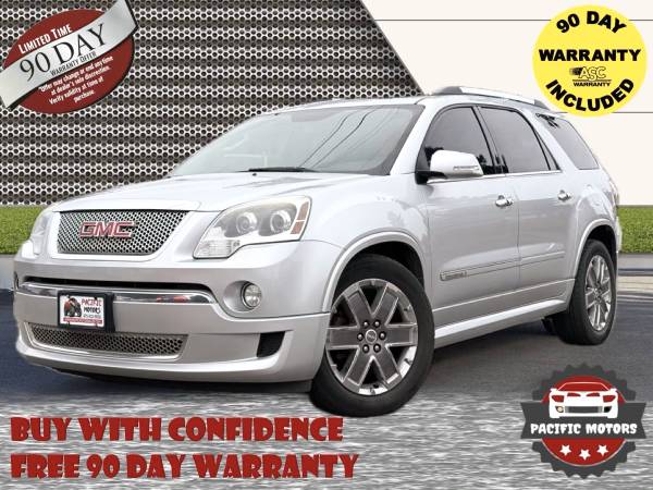 CLEAN TITLE • 2012 GMC ACADIA DENALI * AWD* LEATHER 1