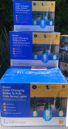 Color changing RGB Cafe Lights - 2 Boxes 1