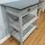 🧂 Granite-Top Rolling Kitchen Cart – 2 Drawers, Dual Shelves, Wood Fr 11 thumbnail