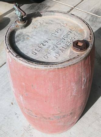 Antique - Early 1900s Standard Oil Co Drum 1
