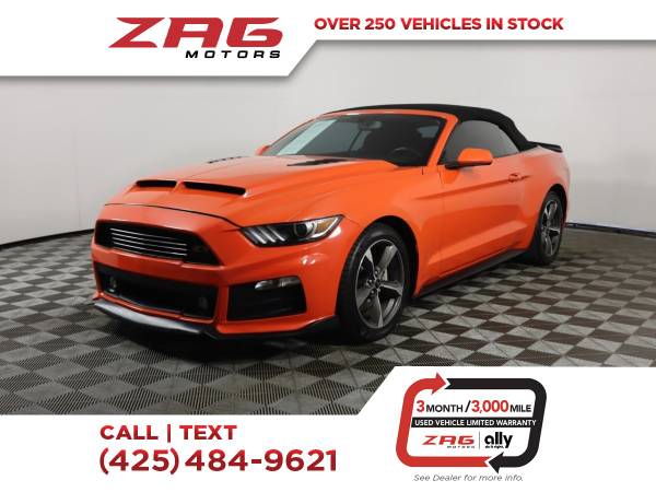2015 Ford Mustang V6 - $18,995 (_Ford_ _Mustang_ _Convertible_)63623367435523120