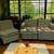 Custom Reversible Upholstered Mid-Century Couch - Comfortable! 3 thumbnail